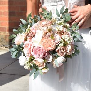 Artificial wedding bouquet